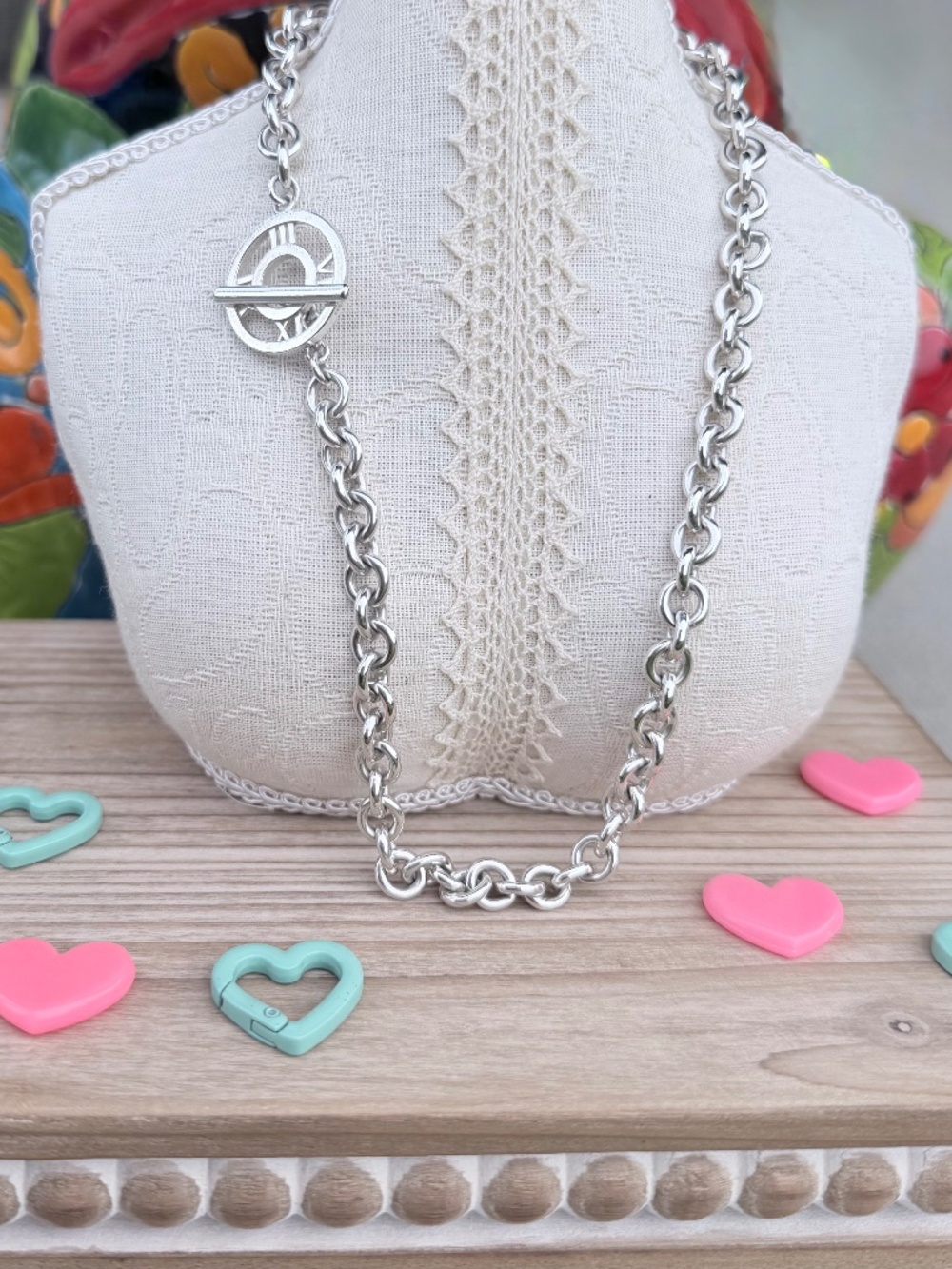 Tiffany & Co.  Atlas Chain Necklace in Silver, 16 inches